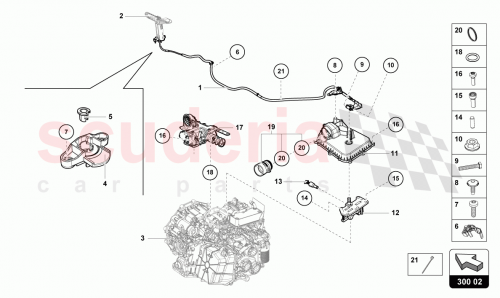 Part Diagram for Lamborghini N90697001