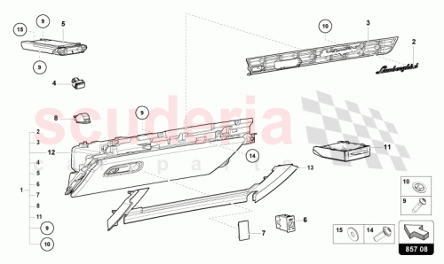 Part Diagram for Lamborghini 4T2857096XZ0