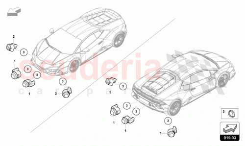 Part Diagram for Lamborghini 5Q0919275CY9B