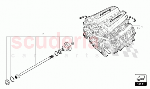Part Diagram for Lamborghini 07L100015EB
