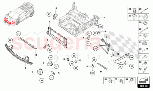Part Diagram for Lamborghini N90183803