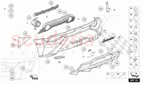Part Diagram for Lamborghini WHT009094