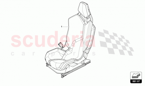 Part Diagram for Lamborghini 4T3860671A