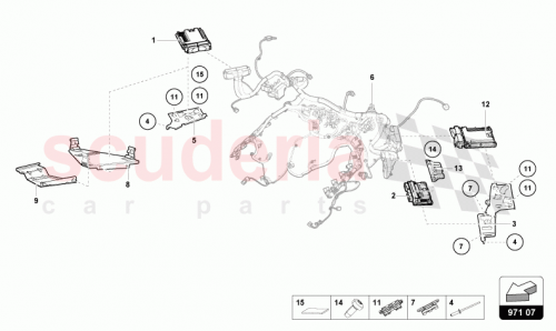 Part Diagram for Lamborghini 4T0907552BP