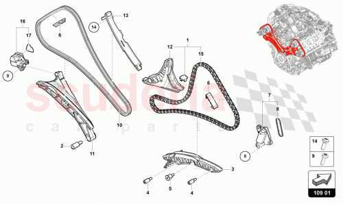 Part Diagram for Lamborghini 06M109513J