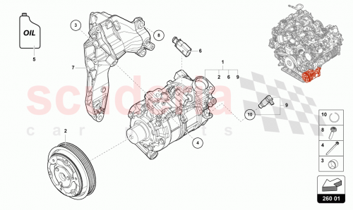 Part Diagram for Lamborghini 4N0816803