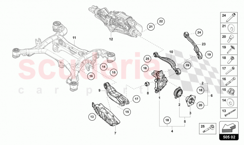 Part Diagram for Lamborghini WHT010234