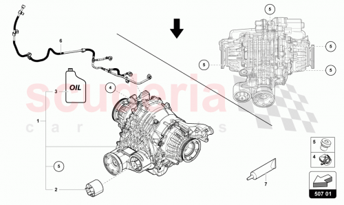 Part Diagram for Lamborghini G055515A2