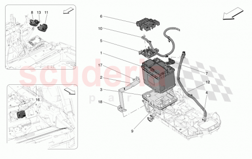 Part Diagram for Maserati 675003213