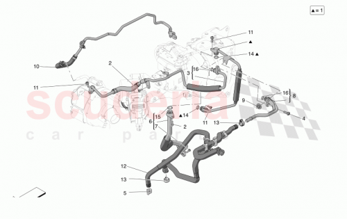 Part Diagram for Maserati 673013792