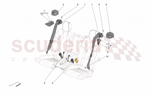Part Diagram for Maserati 670222436