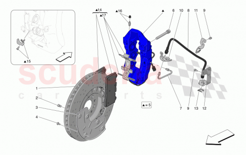 Part Diagram for Maserati 670220502