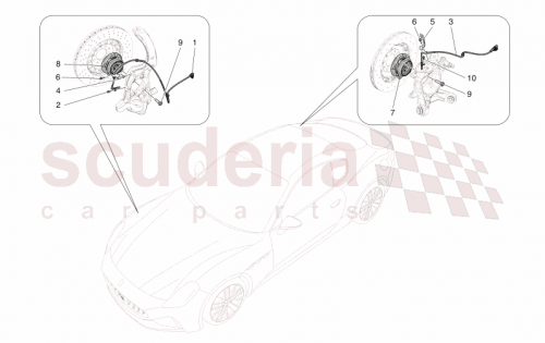 Part Diagram for Maserati 670175115