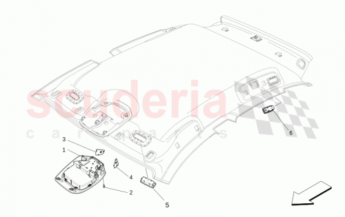 Part Diagram for Maserati 670134182