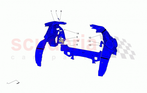 Part Diagram for Maserati 670160163