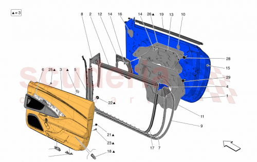 Part Diagram for Maserati 670177203