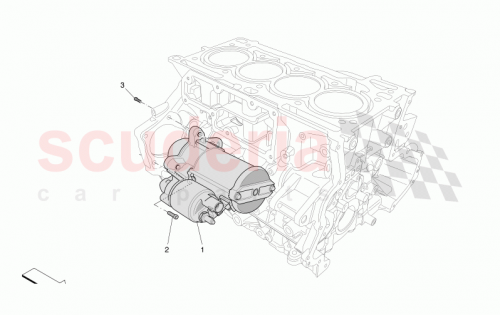 Part Diagram for Maserati 675001107