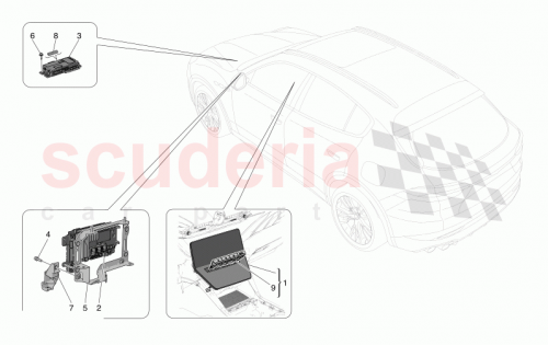 Part Diagram for Maserati 670309425