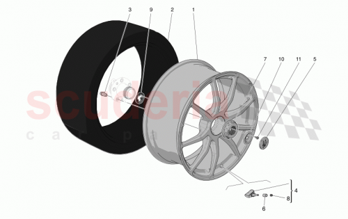 Part Diagram for Maserati 670311677