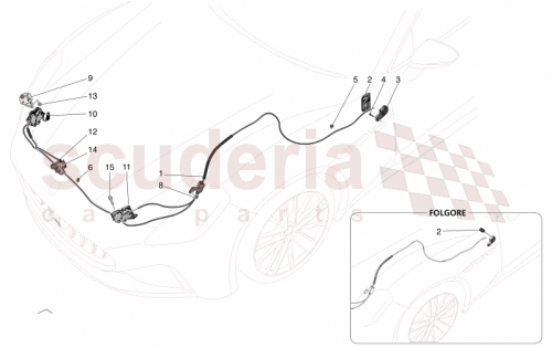 Part Diagram for Maserati 670180013