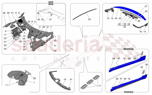 Part Diagram for Maserati 670158787