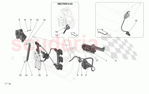 Part Diagram for Maserati 670216113