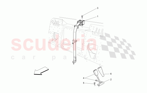 Part Diagram for Maserati 80567500