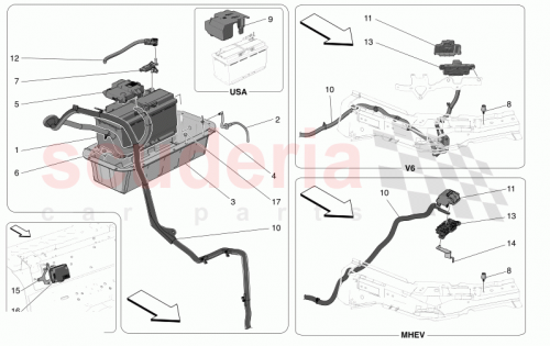 Part Diagram for Maserati 675001470