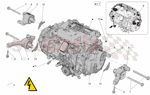 Part Diagram for Maserati 670304676