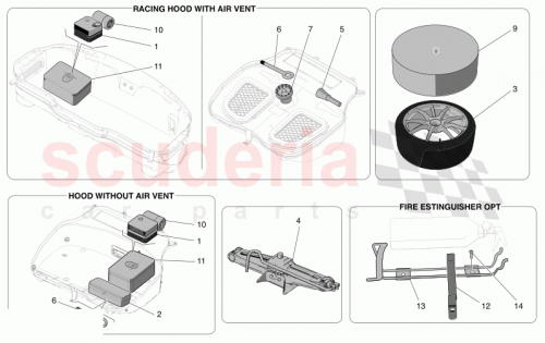 Part Diagram for Maserati 673017216