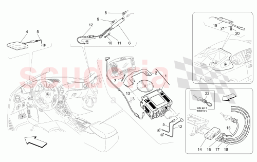 Part Diagram for Maserati 67693927