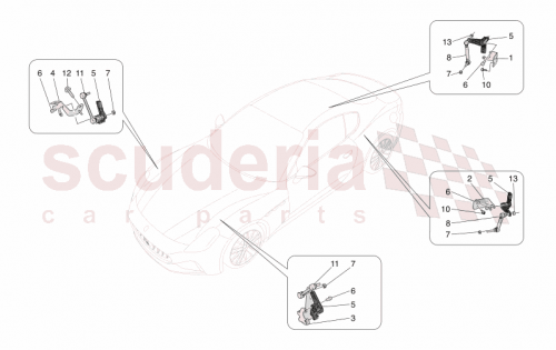 Part Diagram for Maserati 670213942