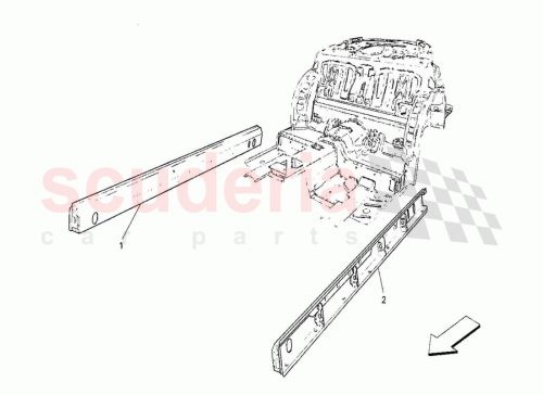Part Diagram for Maserati 980145044