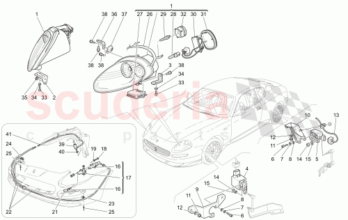 Part Diagram for Maserati 210573098