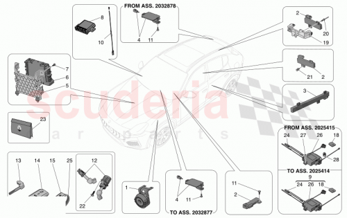 Part Diagram for Maserati 675001615