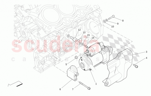 Part Diagram for Maserati 14137811