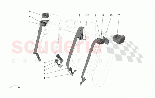 Part Diagram for Maserati 670171866