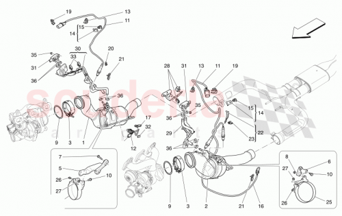 Part Diagram for Maserati 670182472