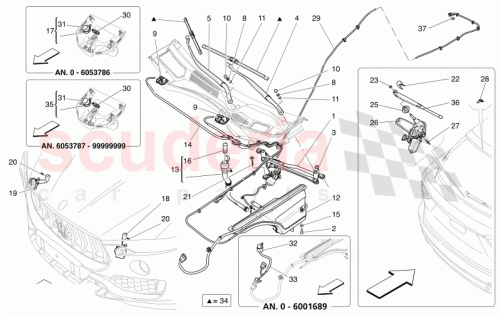 Part Diagram for Maserati 670010292