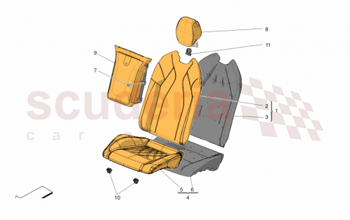 Part Diagram for Maserati 673013690