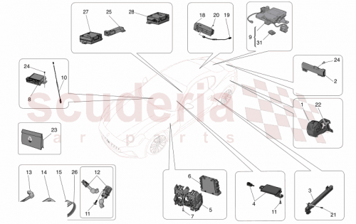 Part Diagram for Maserati 675002261