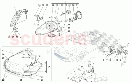 Part Diagram for Maserati 209680042