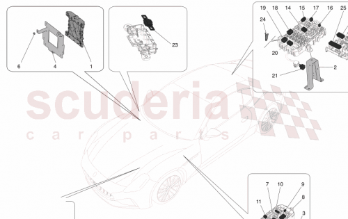 Part Diagram for Maserati 675007745