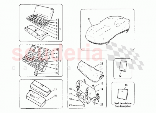 Part Diagram for Maserati 350350