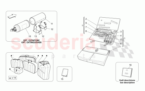 Part Diagram for Maserati 67025614