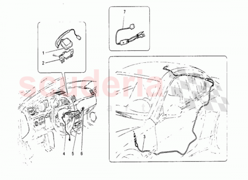 Part Diagram for Maserati 236503