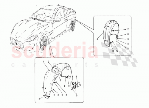 Part Diagram for Maserati 67726900