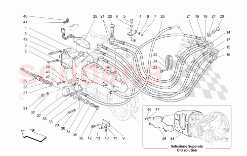 Part Diagram for Maserati 196900