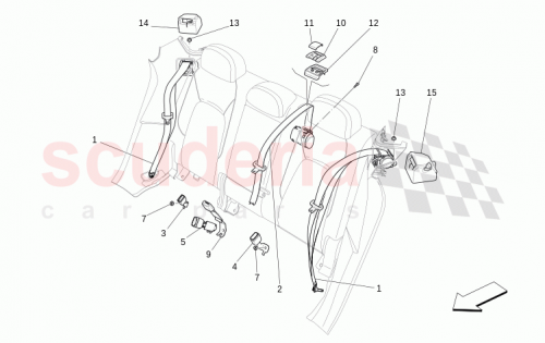 Part Diagram for Maserati 670163775