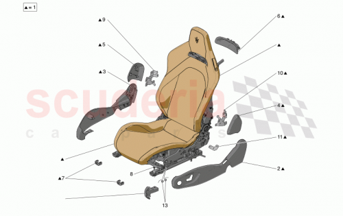 Part Diagram for Maserati 675001324